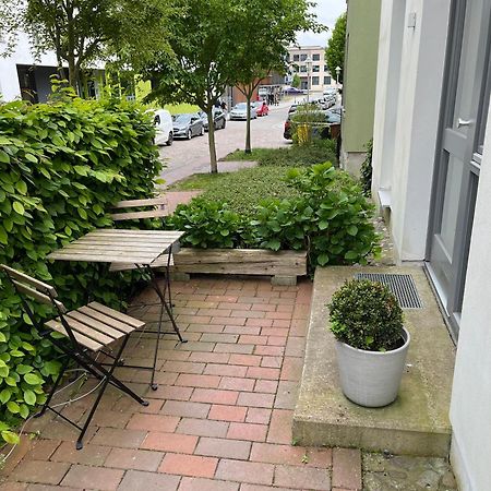 Ferienwohnung An Der Historischen Stadtmauer Rostock Dış mekan fotoğraf