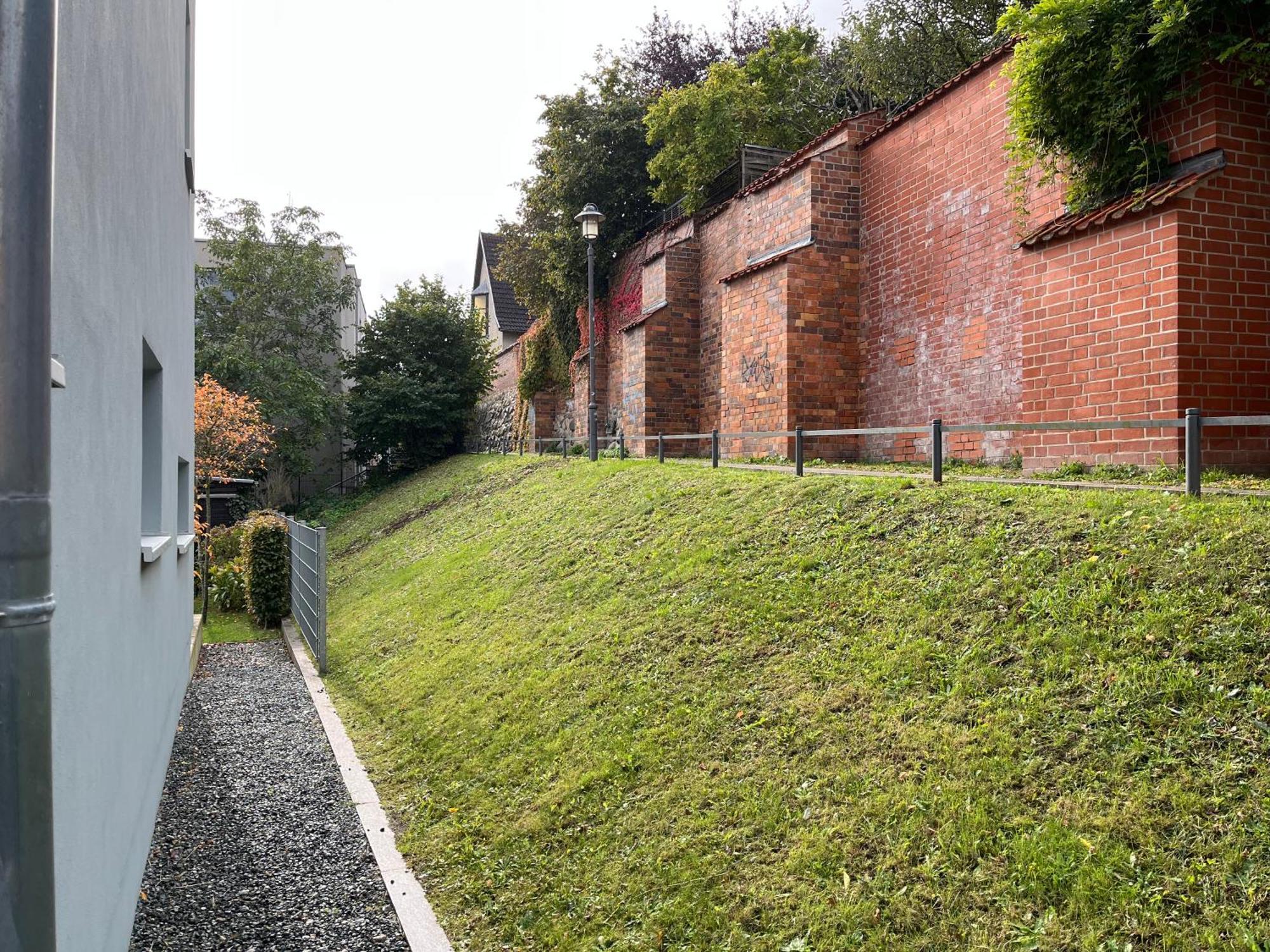 Ferienwohnung An Der Historischen Stadtmauer Rostock Dış mekan fotoğraf