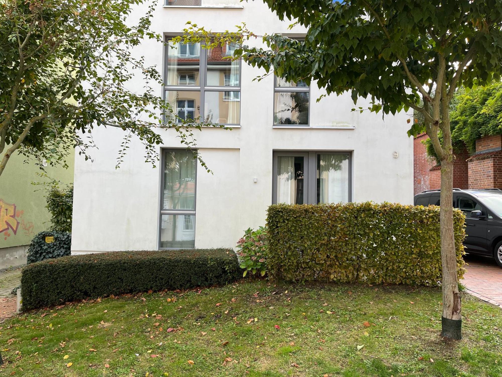 Ferienwohnung An Der Historischen Stadtmauer Rostock Dış mekan fotoğraf