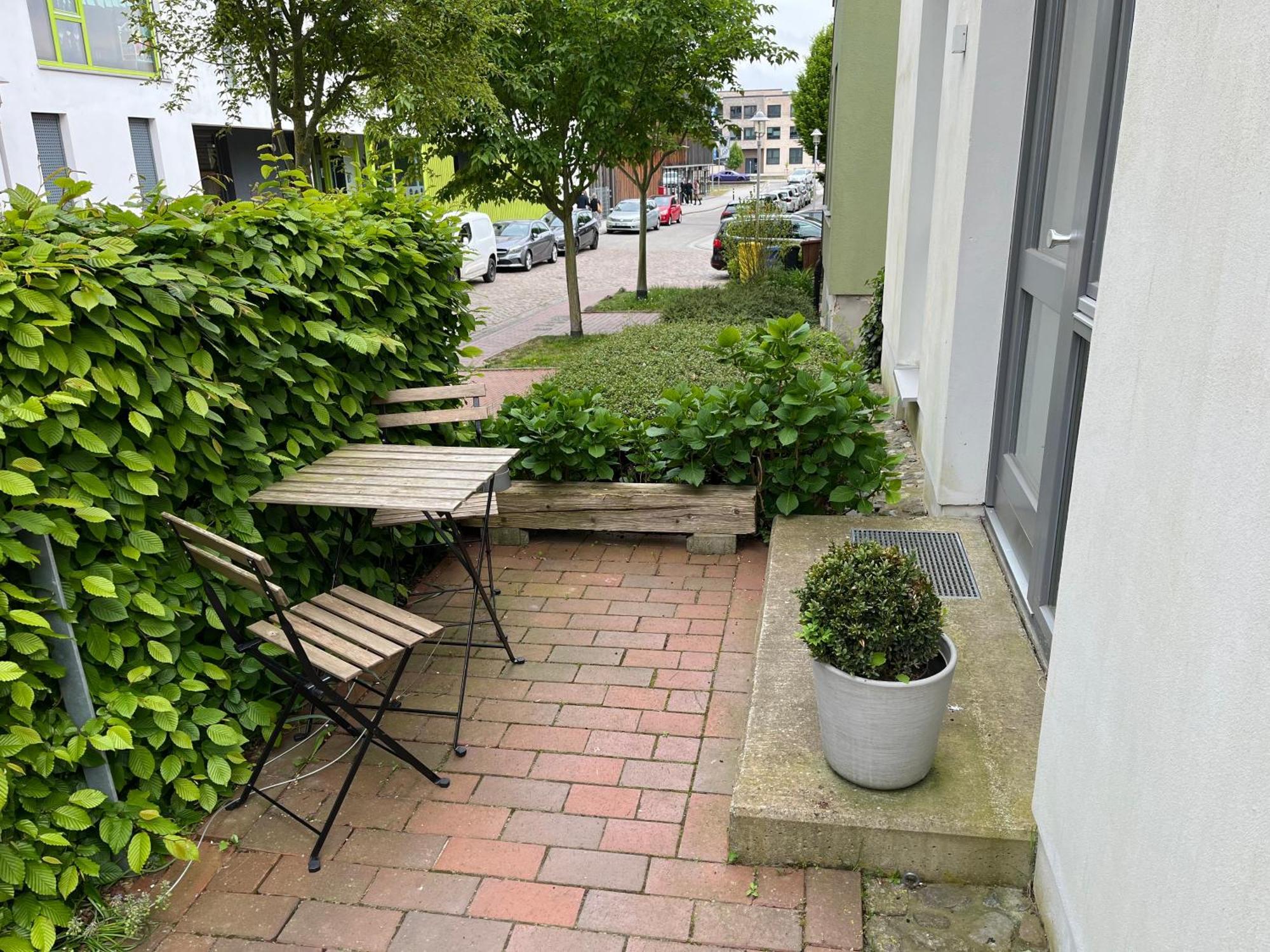 Ferienwohnung An Der Historischen Stadtmauer Rostock Dış mekan fotoğraf